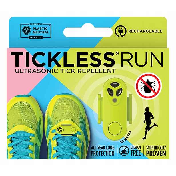 Tickless Run – Nový Model, Ochrana před klíšťaty, proti klíšťatům, Žlutá Uv