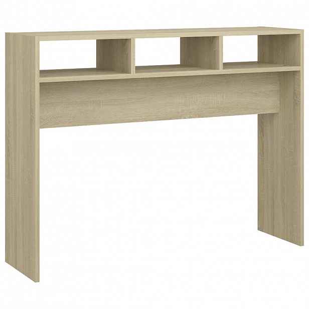 vidaXL Konzolový stolek dub sonoma 105 x 30 x 80 cm kompozitní dřevo