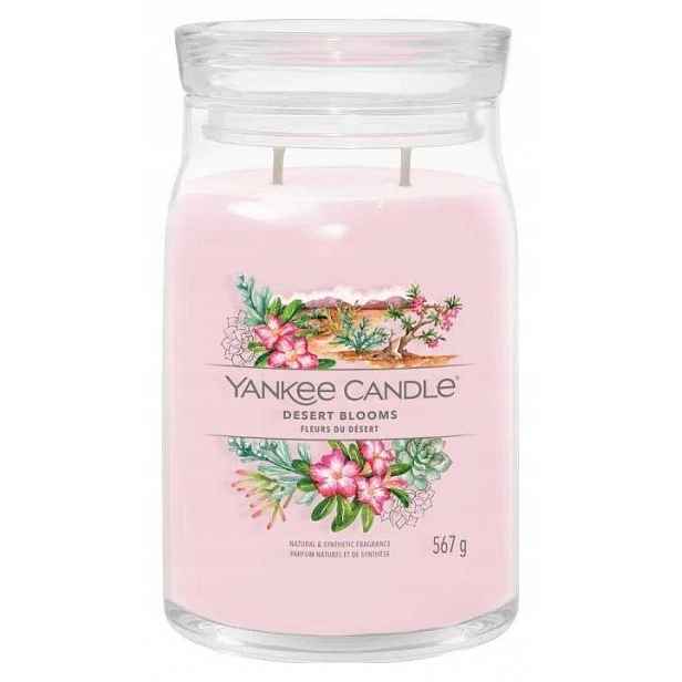 Yankee Candle Desert Blooms Velká sójová svíčka Vůně květů pouště 567 g