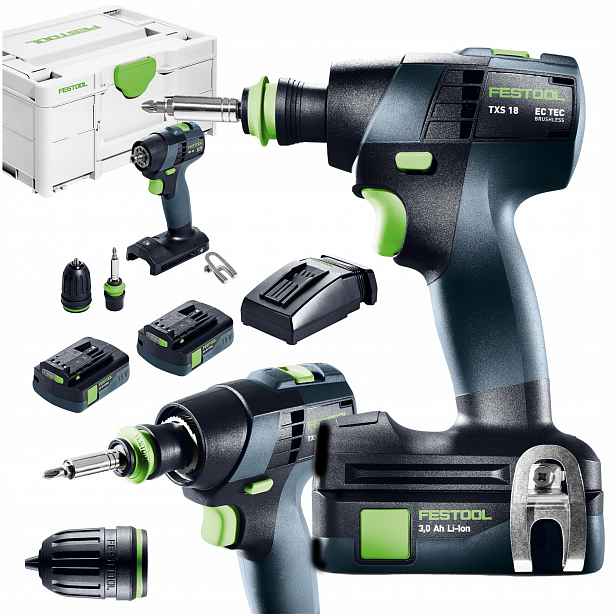 Aku Šroubovák Festool, napájení, akumulátor 18 V 576895