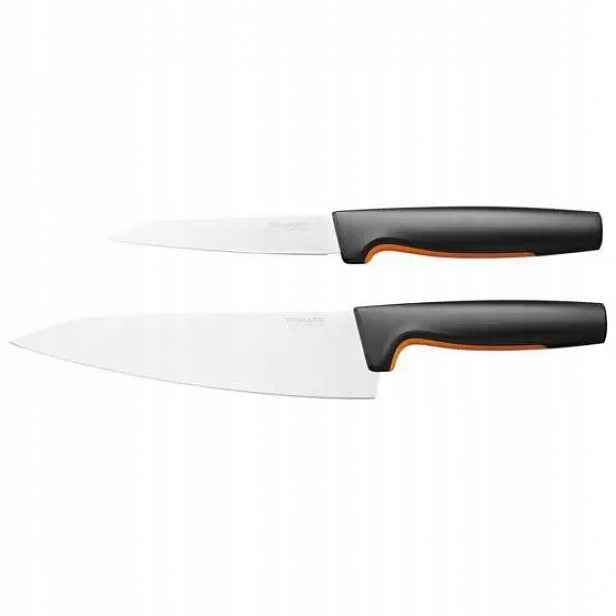 Fiskars Sada 2 nožů Nůž Kuchyňský Ostrý Sada Šéfa Odolné
