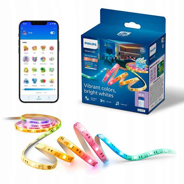 Led pásek Rgbic Gradient 3 m Philips Smart Inteligentní WiFi Aplikace WiZ