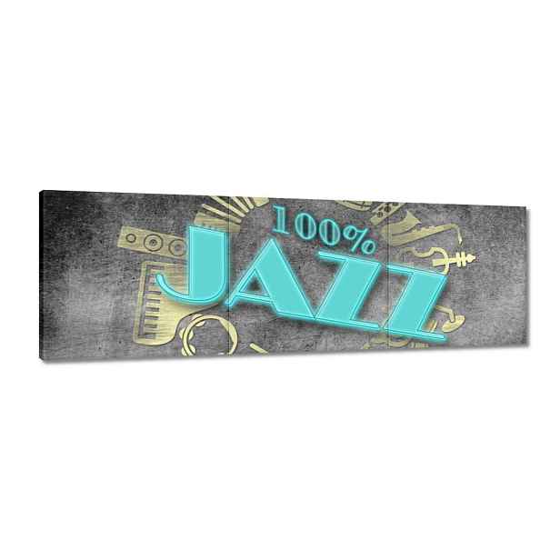 Obrazy 120x40 Jazzová hudba