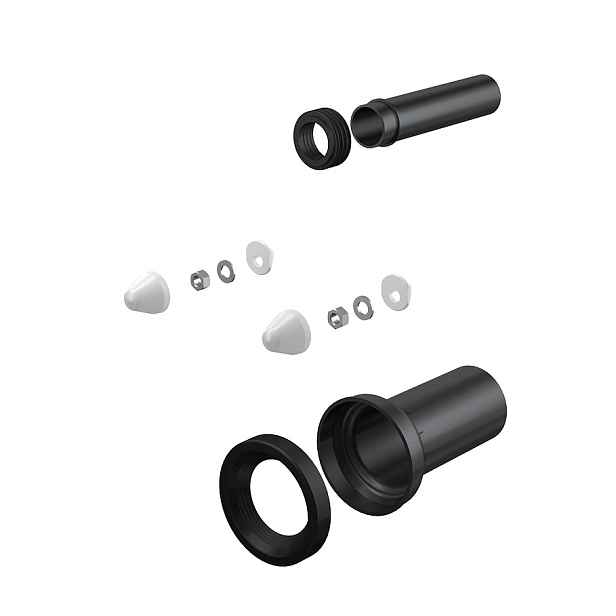 Sada připojovací Alca M900K-DN90 chrom
