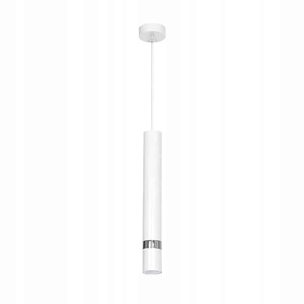 Milagro Závěsná lampa Joker 1x40W Bílá Chromová, nastavitelná GU10