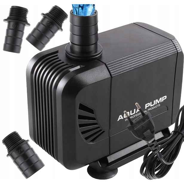 Čerpadlo do jezírka 3000 l/h, čerpadlo do zahradního jezírka fontána, akvárium 40 W