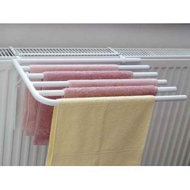 České sušáky Sušák na klasický radiátor D550/R100 50 cm pro 5 ručníků