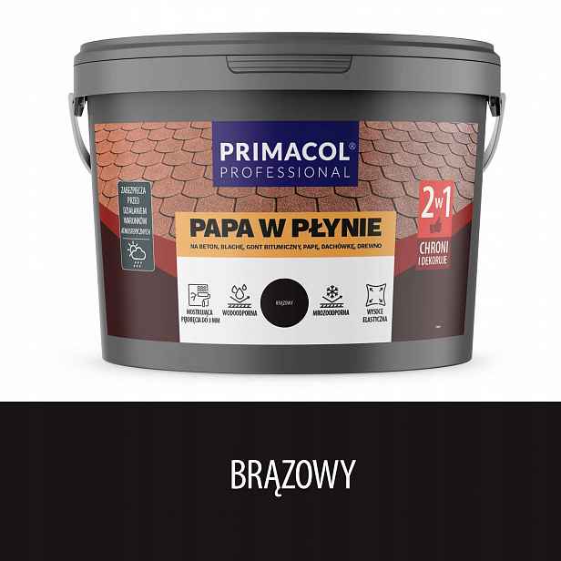 Primacol Tekutá Lepenka Hnědý 10KG