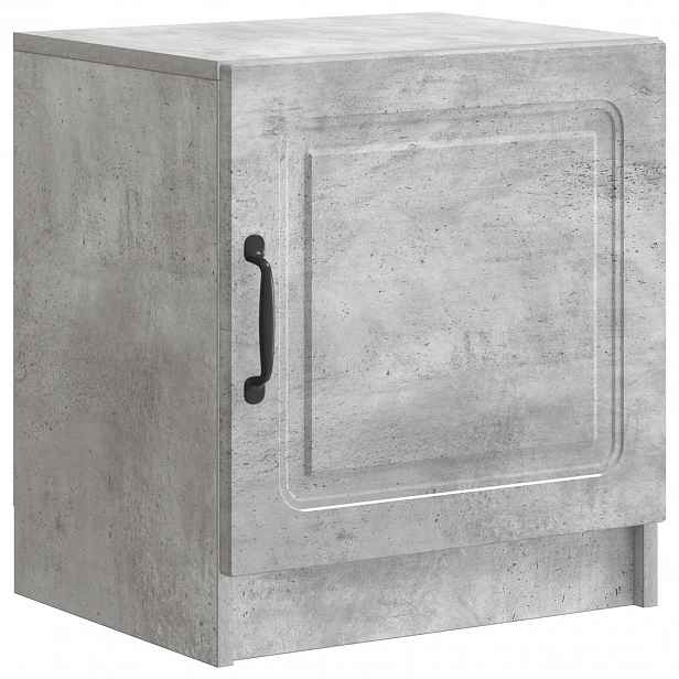 vidaXL Noční skříňka Betonově šedá 43 x 34,5 x 47 cm Kompozitní dřevo