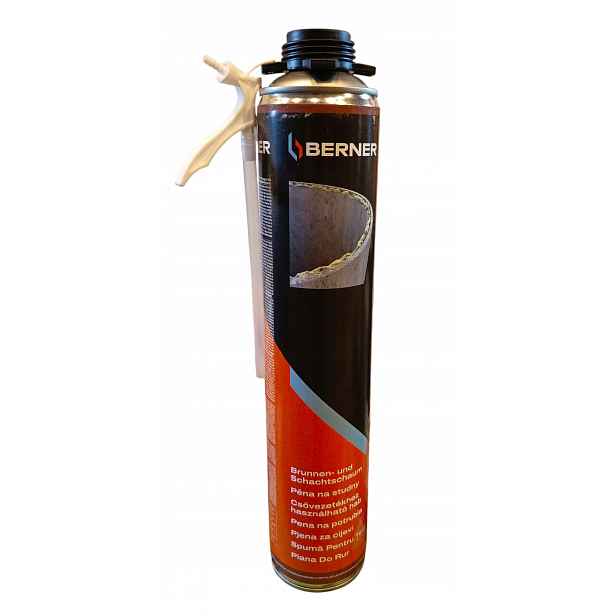 Berner Pěna Pro Trubky 750 ML B3 S Dvojitým Ventilem Po Termínu