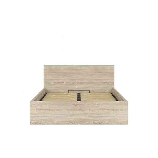 BRW Postel TETRIX s roštem LOZ/160/B, dub sonoma