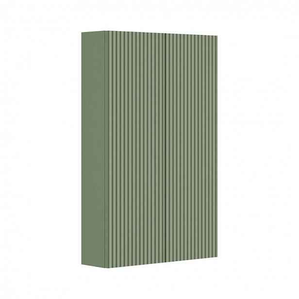 Jika Cubito Style - Skříňka 50x80x15 cm, 2 dvířka, zelená mint H43J4442003541