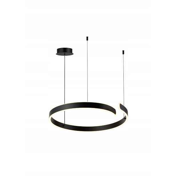 Závěsná Led lampa Rabalux Silnora Černá, Variabilní barva, 35 W, 120 cm