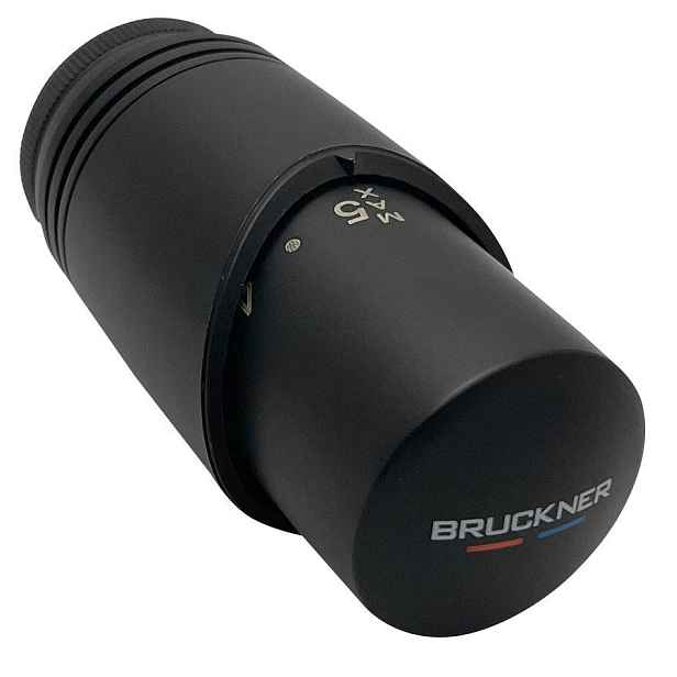 Bruckner - WICHER hlavice pro středové připojení 50, provedení černá mat ND600.311.6