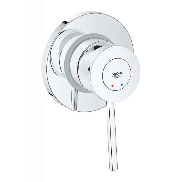 Grohe BauClassic - Sprchová baterie pod omítku, s tělesem, chrom 29048000