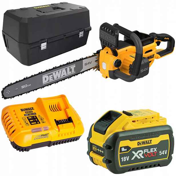 Řetězová pila 54V 50 cm 1x9 Ah DeWALT DCMCS575X1