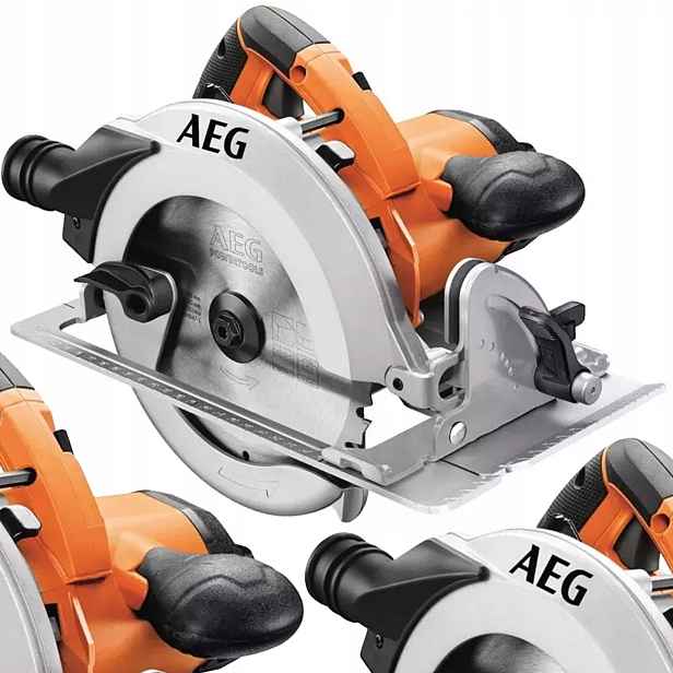 Aeg Okružní pila 66 mm s vodící lištou 1600W Ks 66-2