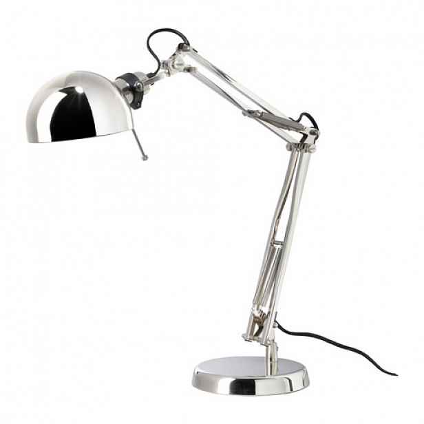 Ikea stolní lampa Forsa stolní lampa Stříbrná