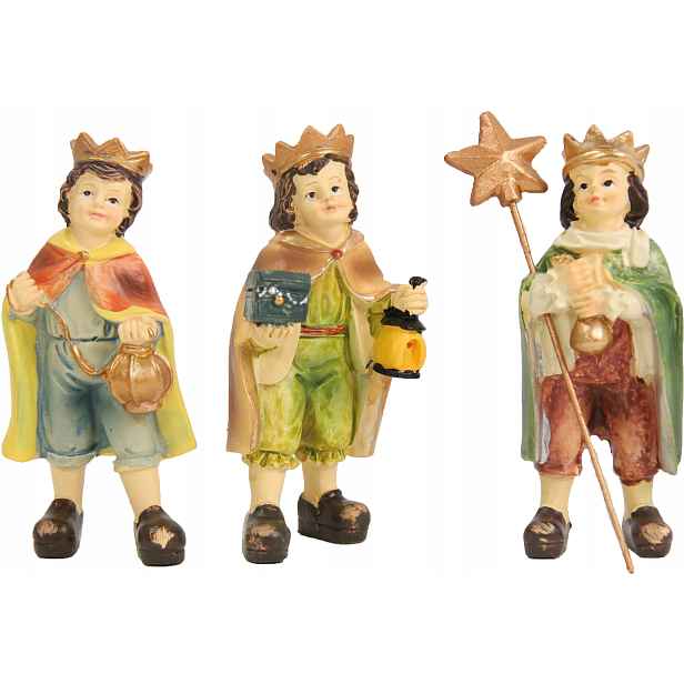Koledníci – 8,5 cm vysoké pro postavy o výšce 12 cm