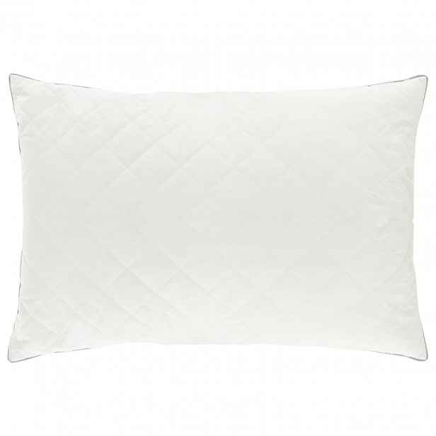 vidaXL Polštář FULDA 50 x 75 cm 100% husí peří a peří Bílá