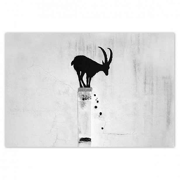 Fototapety 200x135 Kozica Banksy Gazela horská Bez soukromí Mural