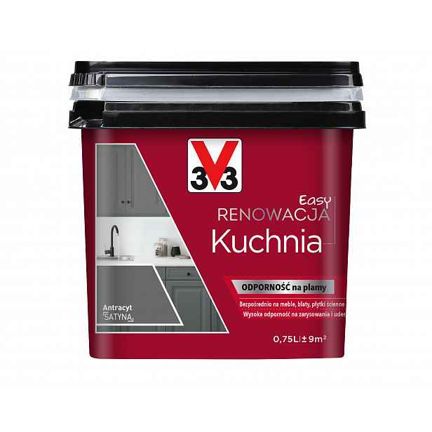 V33 Easy Renovace Kuchyně Antracit Satén 0,75 l