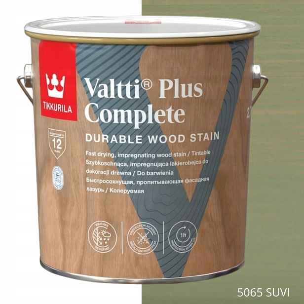 Tikkurila Lakovací Hmota Valtti Plus Complete 2,7 L Barva 5065 Suvi