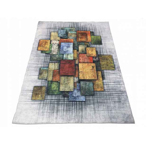 Koberec Do Obývacího Pokoje Protiskluzový Na Praní 160X220 cm