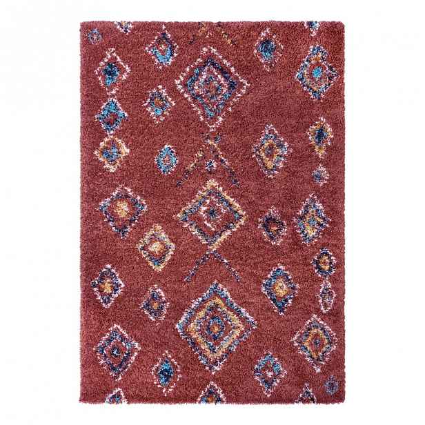 Červený koberec Mint Rugs Phoenix, 80 x 150 cm