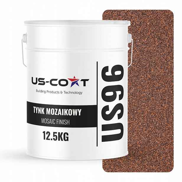 Mozaiková Omítka Mozaika 12,5 Kg Hnědá Tmavá M72 Ozdobná Fasáda Premium