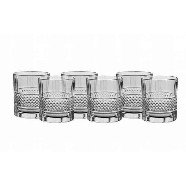 Sada 6 sklenic na whisky 340 ml Elegante Bohemia