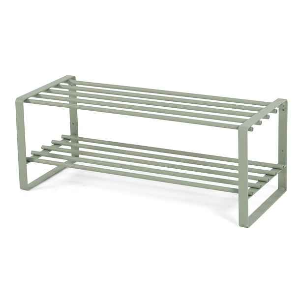 Šedozelený kovový botník 70x29x27 cm Rex – Spinder Design