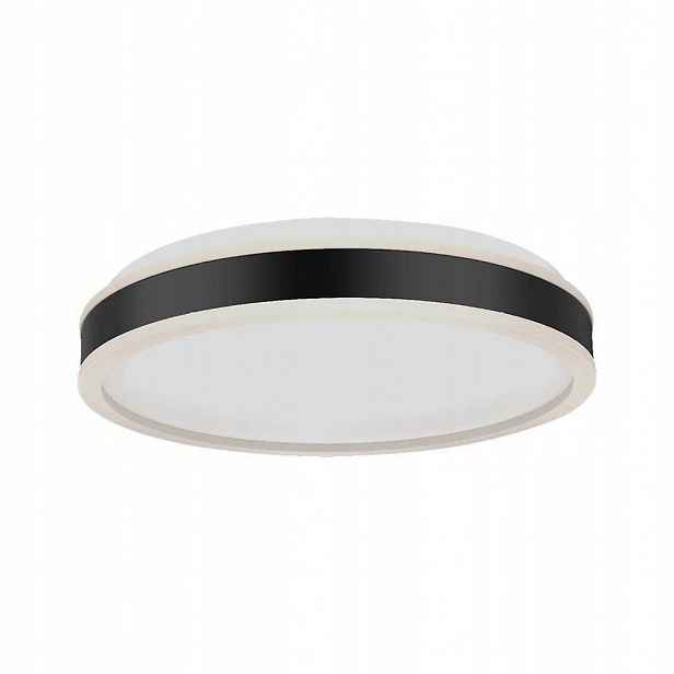 V-tac Stropní svítidlo plafoniera 18W Led 3v1 černé kulatý o průměru 35 cm