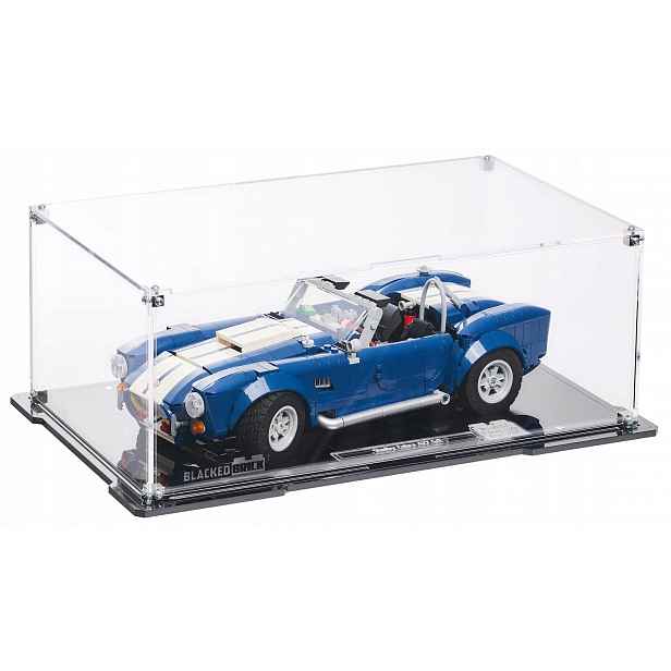 Vitrína Blacked Brick pro Lego 10357 Icons Shelby Cobra 427 S/c