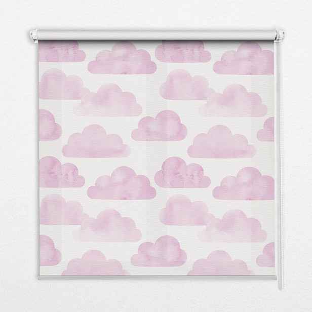 TULUP VNITŘNÍ roleta - okenní roleta - roleta - 60x140 cm - Růžové mraky