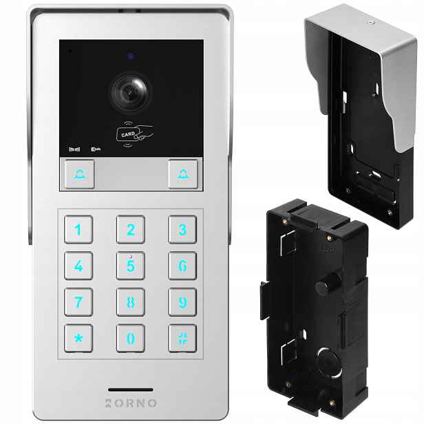 Venkovní Panel 2-RODINNÁ Kamera Pro Videotelefon Orno Gayd MULTI2