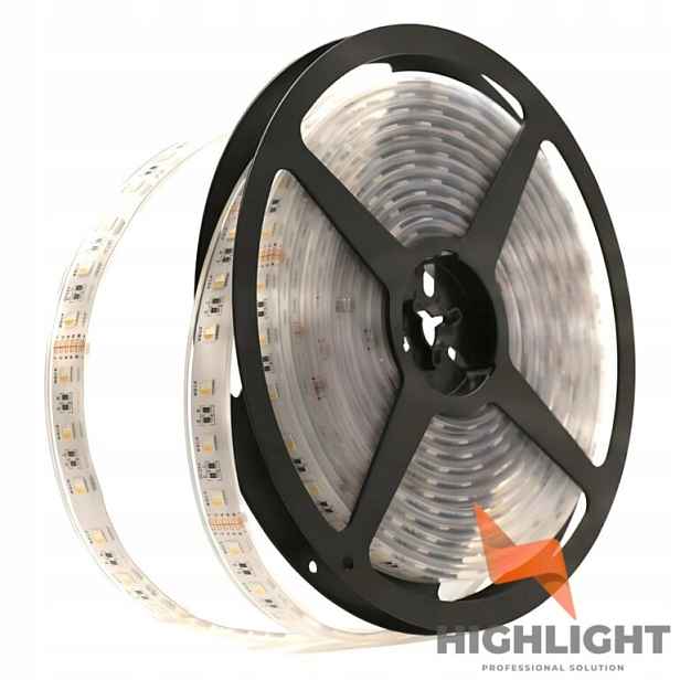 10 m Led pásek IP68 Rgbw 4000K Neutrální 24V 19,2W vodotěsný 60led CRI90