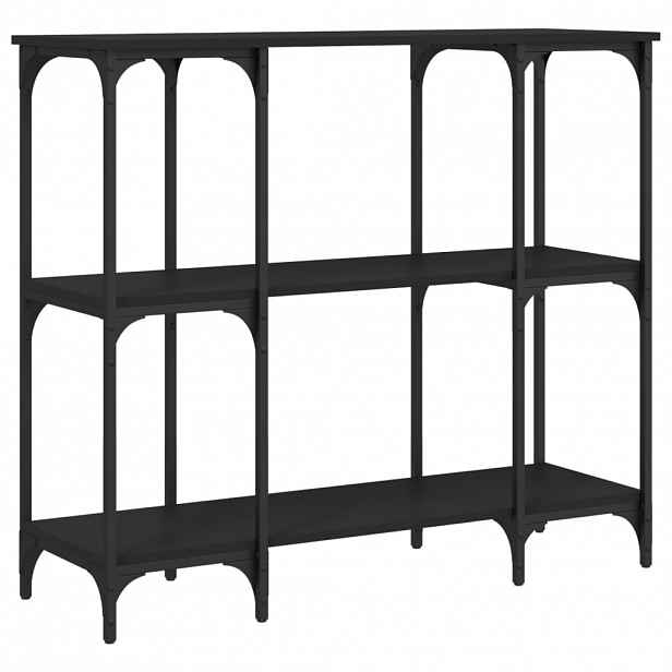 vidaXL Konzolový stolek černý 102 x 35 x 90 cm kompozitní dřevo