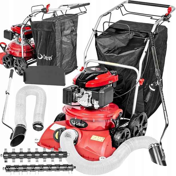 Vysavač LV58S Koš 150L Loncin 4KM 58CM Cedrus 2 Válečky