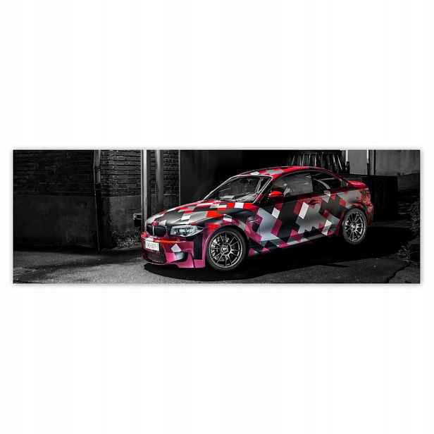 Plakáty 200x66 Červené Bmw