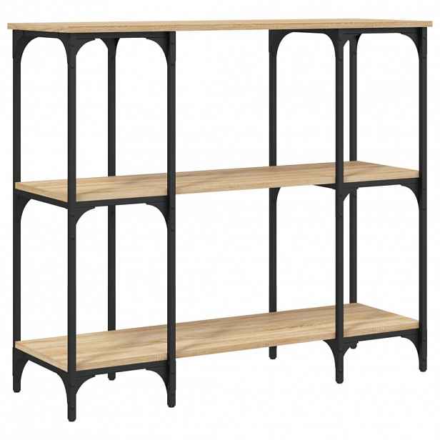 vidaXL Konzolový stolek dub sonoma 102 x 35 x 90 cm kompozitní dřevo