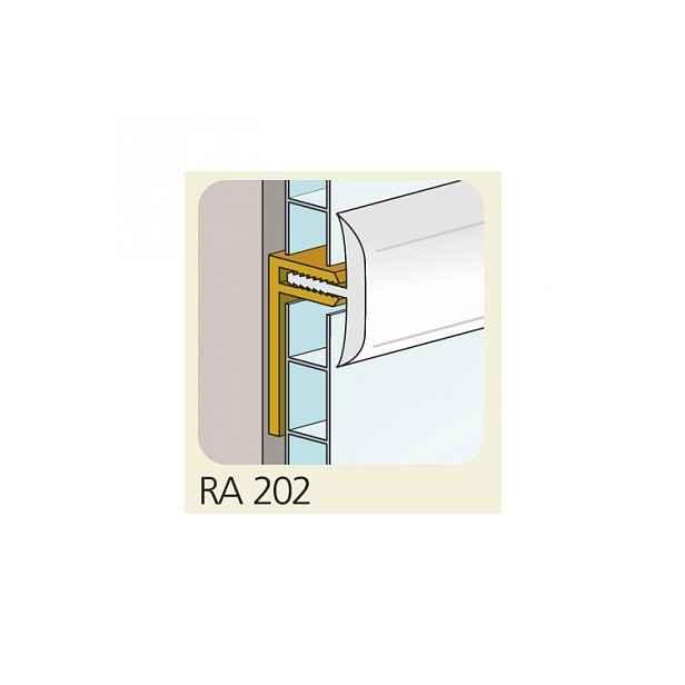 Forte Olsen-Spa Spojovací kulatý profil RA 202 - bílý