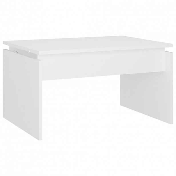 vidaXL Konferenční stolek bílý 68 x 50 x 38 cm kompozitní dřevo