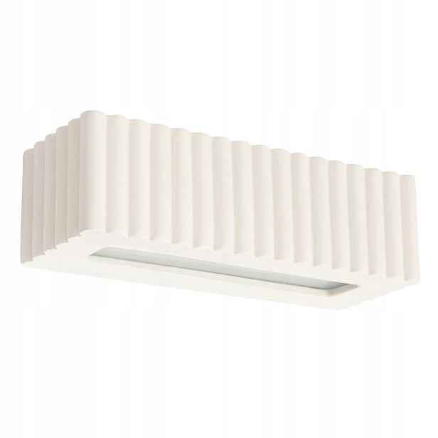 Sollux Nástěnné svítidlo Rigata 1xE27 Keramické béžové 15W