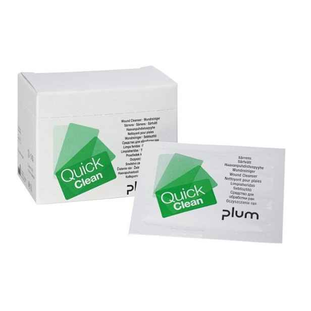 Plum Safety Plum QuickClean ubrousky na rychlé ošetření drobných poranění bal. 20ks