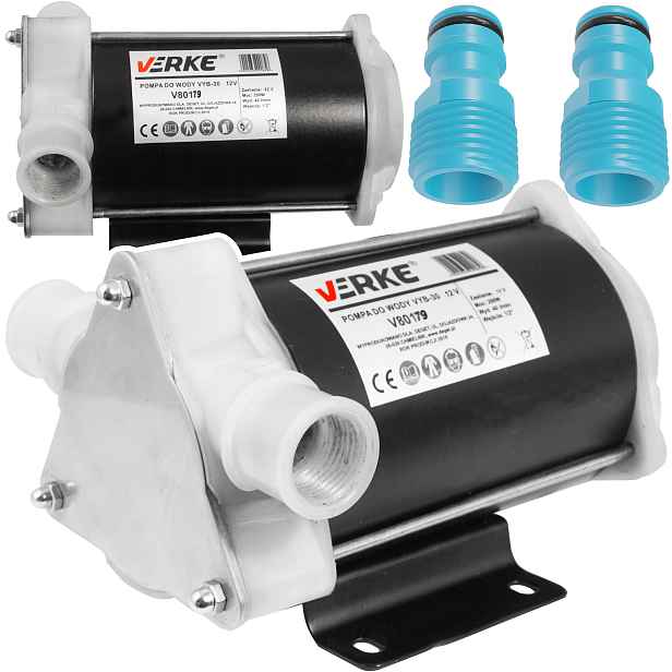 Vodní Čerpadlo Univerzální Pumpa Pro Přečerpávání Čisté Vody 12V 200W 40l/m