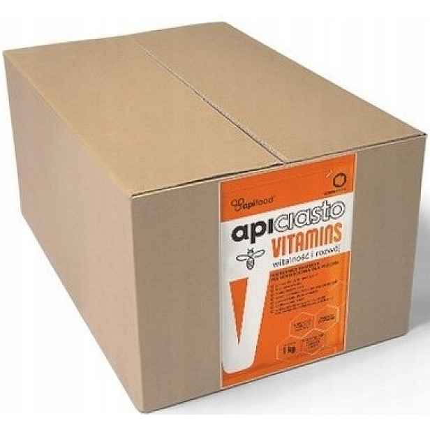 Apiciasto Vitamins 10 kg Těsto Krmivo Pro Včely S Vitamíny 10 x 1 kg