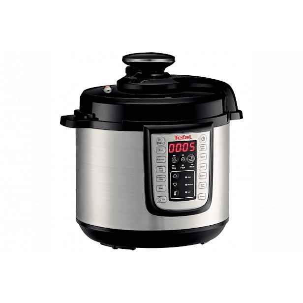 Multifunkční elektrický hrnec Tefal One Pot CY505EE0 Nerezový/Černý