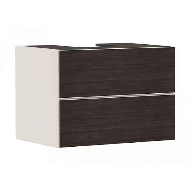 Skříňka pod umyvadlo pod desku Hansgrohe Xevolos E 78x55,5x55 cm písková matná béžová mat 54188730
