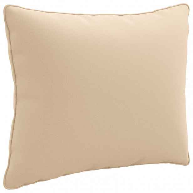 vidaXL 1-dílné zádové polstrování PUTTEN 100% polyester Krémová